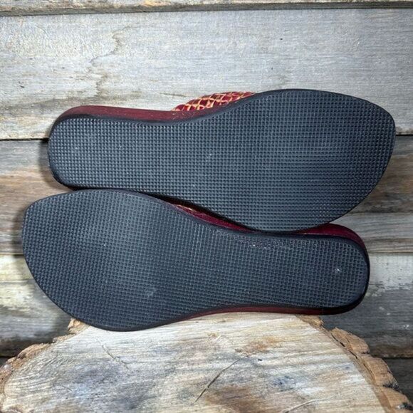 NWOB Brown Leather Handmade Flip Flops‎ sz 9 - Picture 8 of 10